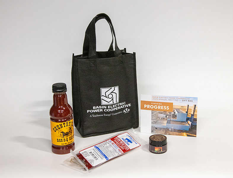 Photo of the annual meeting gift