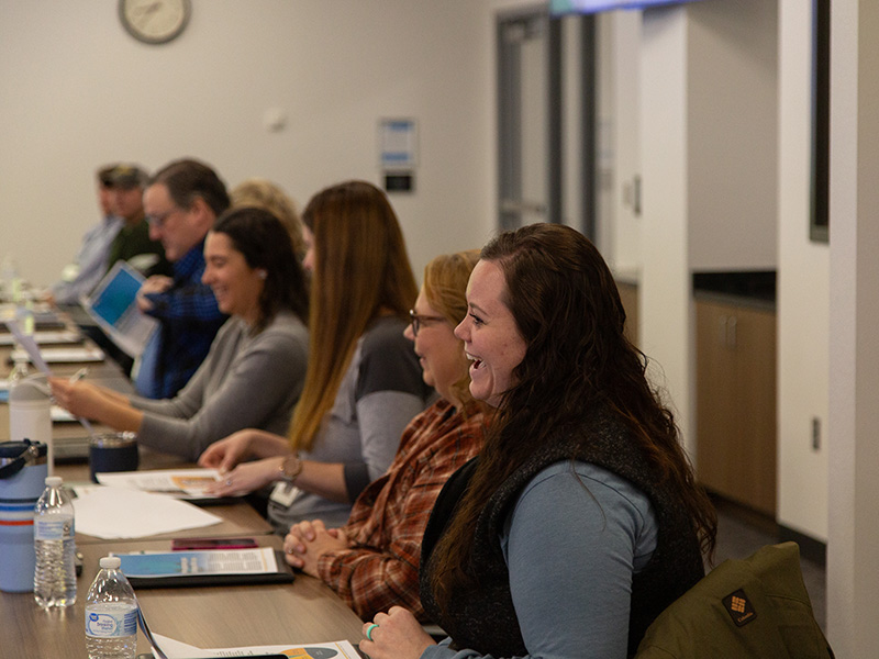 Regional co-op professionals gather for the North Dakota Member Services Association meeting held Jan. 15-16 at Basin Electric headquarters in Bismarck, North Dakota. 