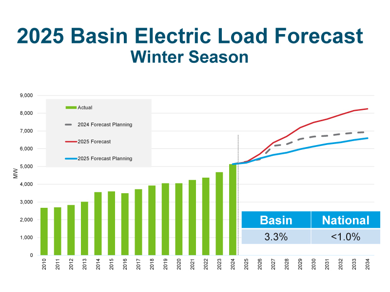 2025 load forecast