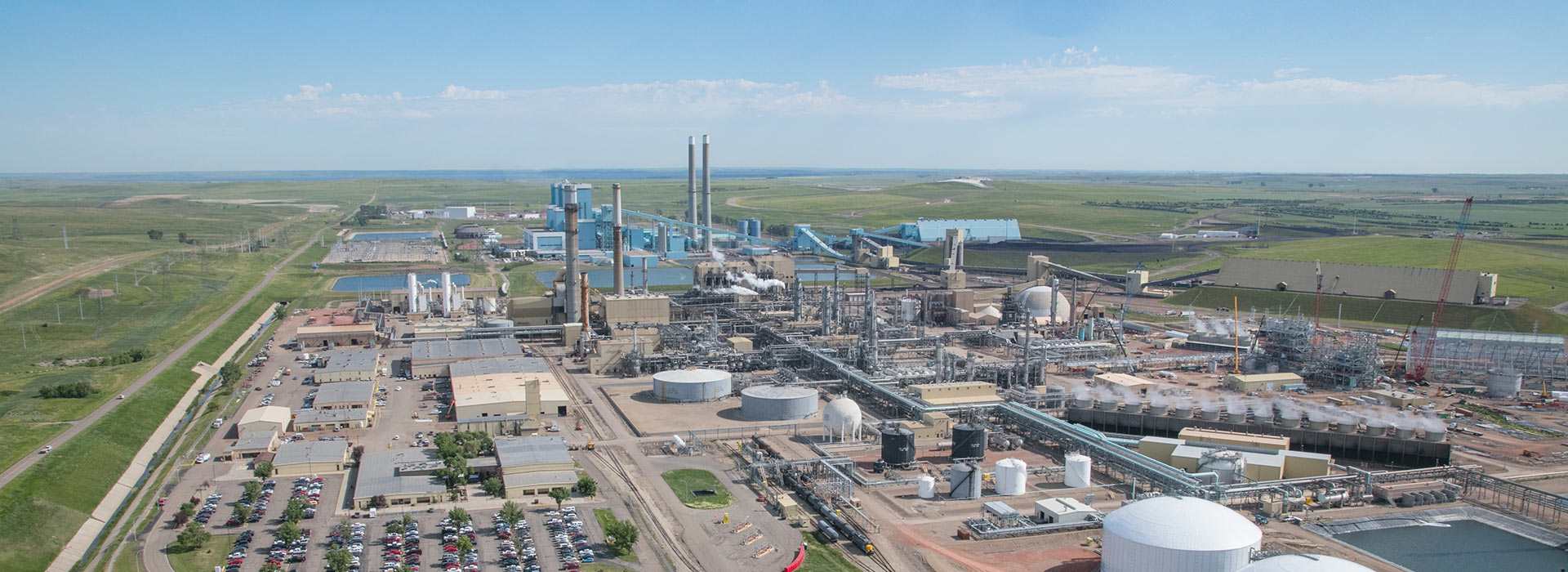 Great Plains Synfuels Plant aerial photo