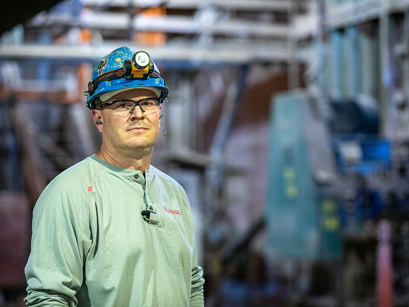 Auxilary operator at Laramie River Station