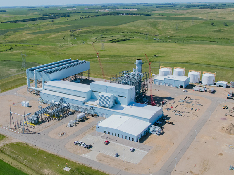 Aerial view of Deer Creek Station
